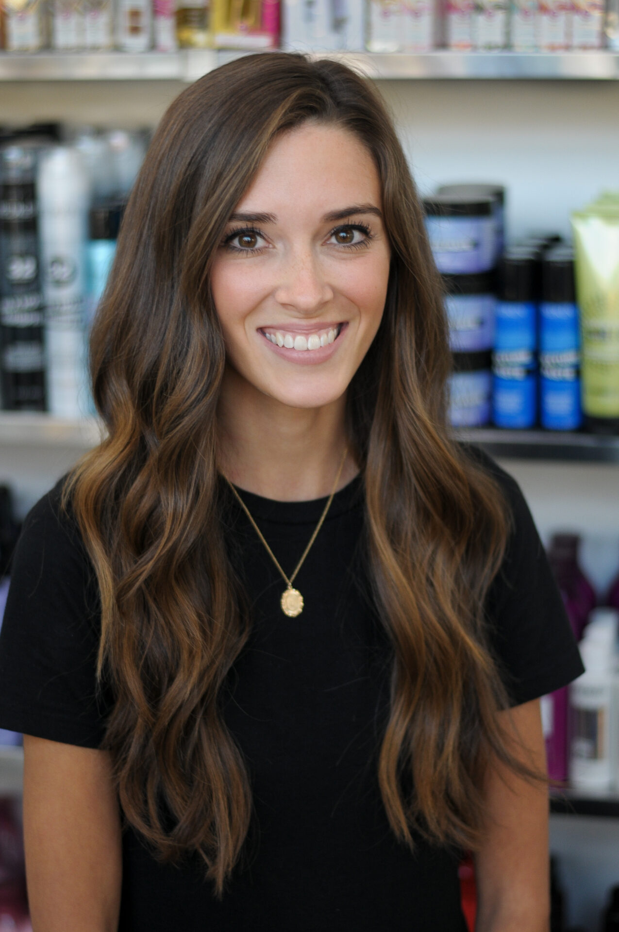 headshot of Casey Patterson - Stylist, Salon Educator, Redken Color Certified