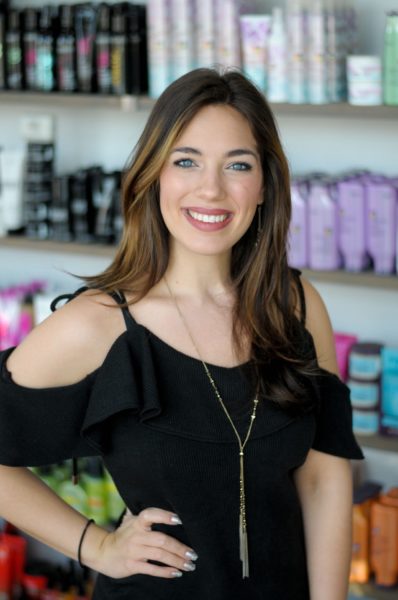 headshot of Ashley Joy Wolynes - Stylist