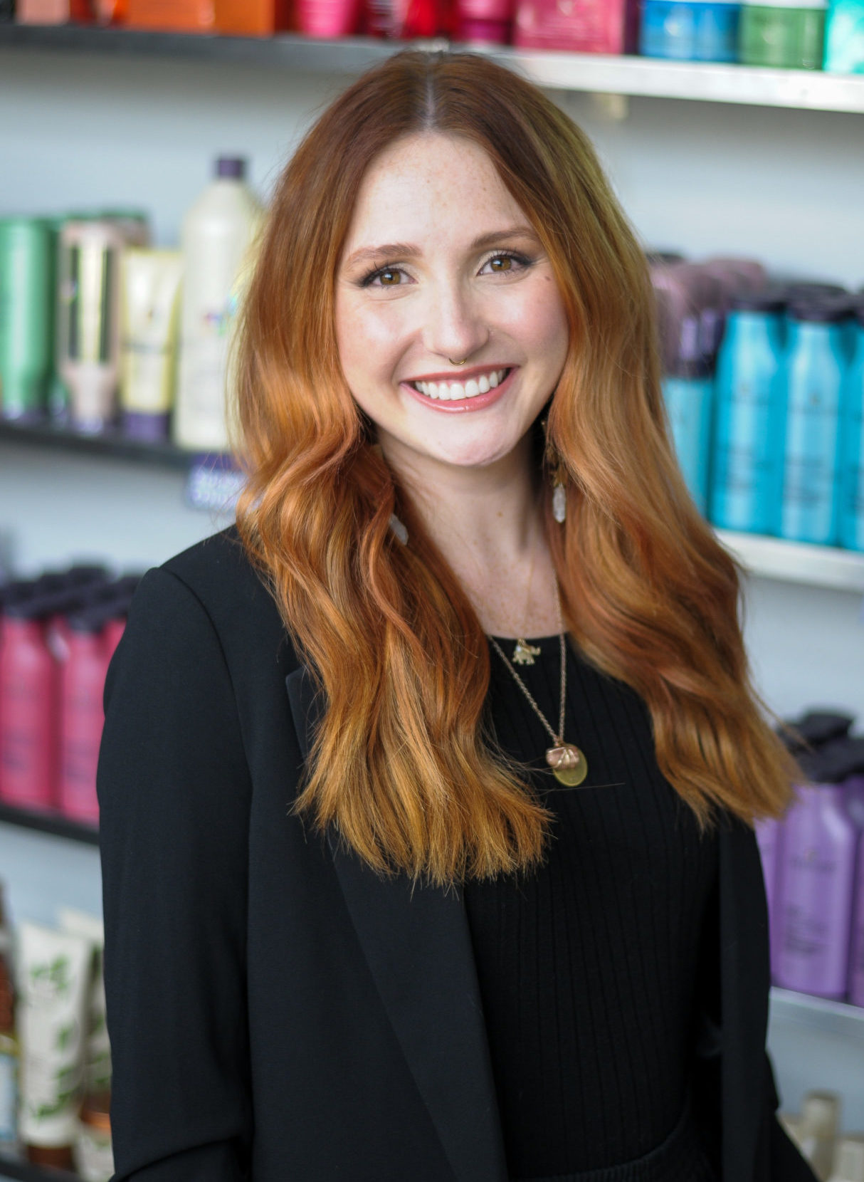 headshot of Riley C Megran - Salon Educator