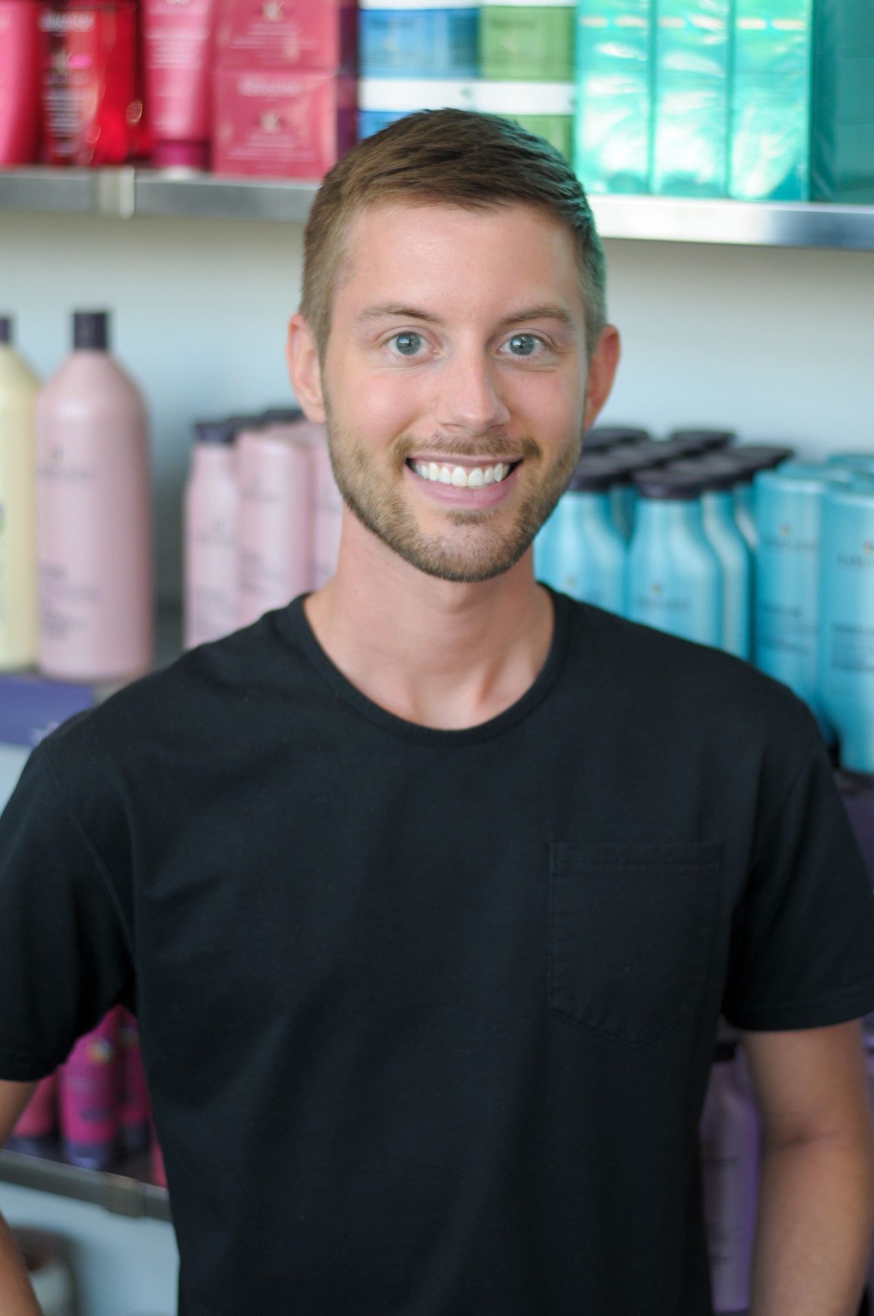 headshot of Hunter Corbitt - Stylist