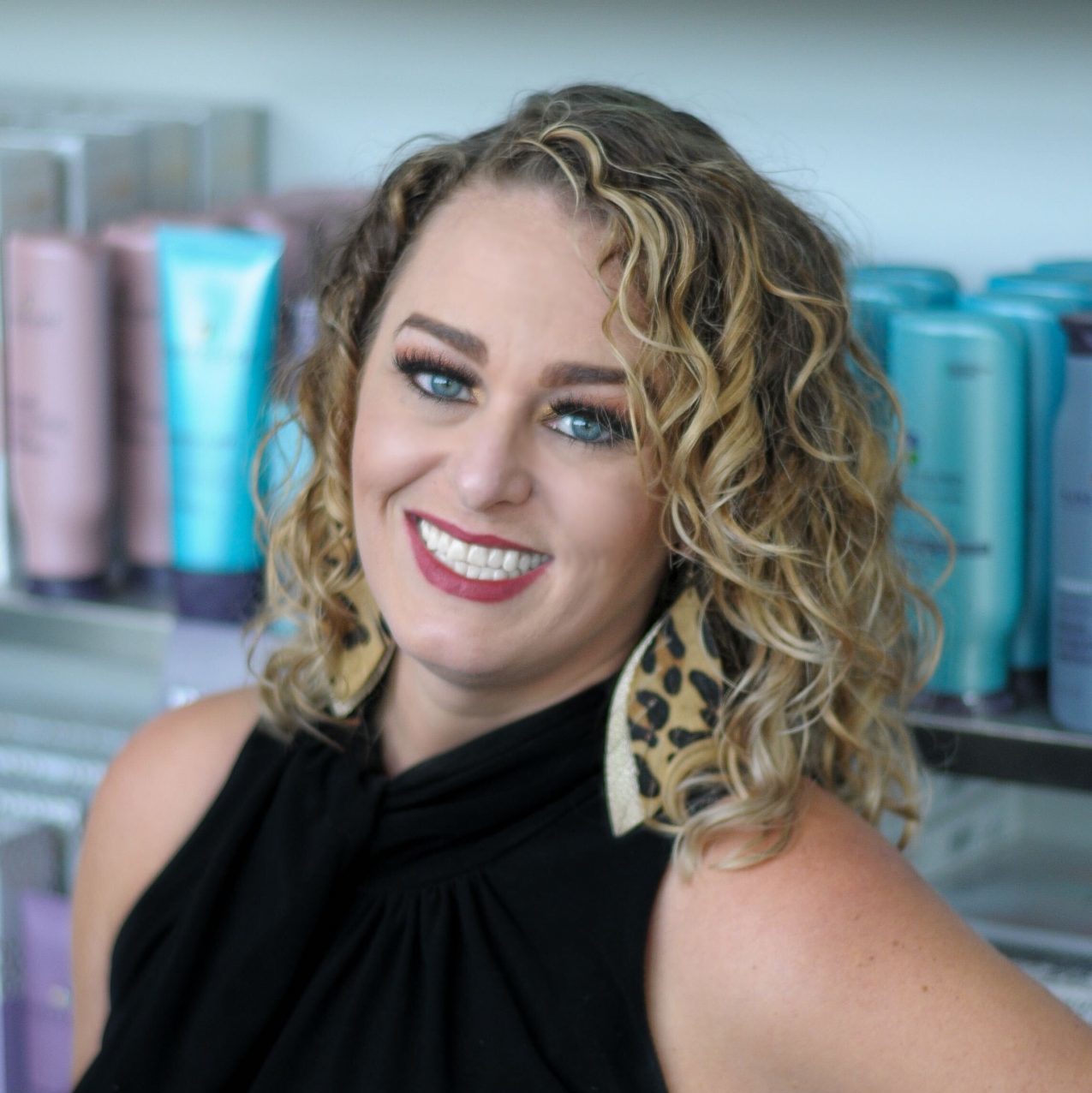 headshot of Liz Bertrand - Stylist, Lash Extension Specialist
