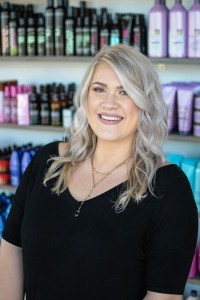 headshot of Adison Lewis - Salon Educator, Redken Color Certified