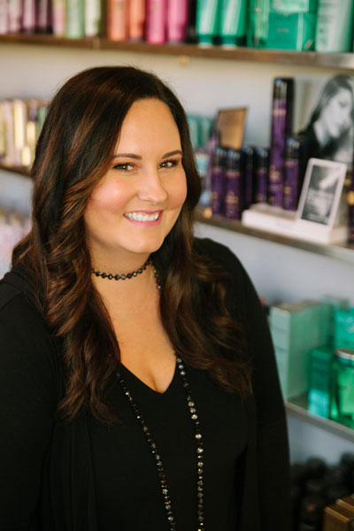 headshot of Christine Rosales - Salon Educator, Redken Color Certified
