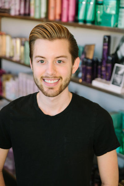 headshot of Hunter Corbitt - Stylist