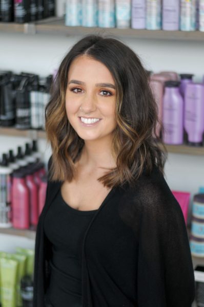headshot of Amber Garner - Stylist