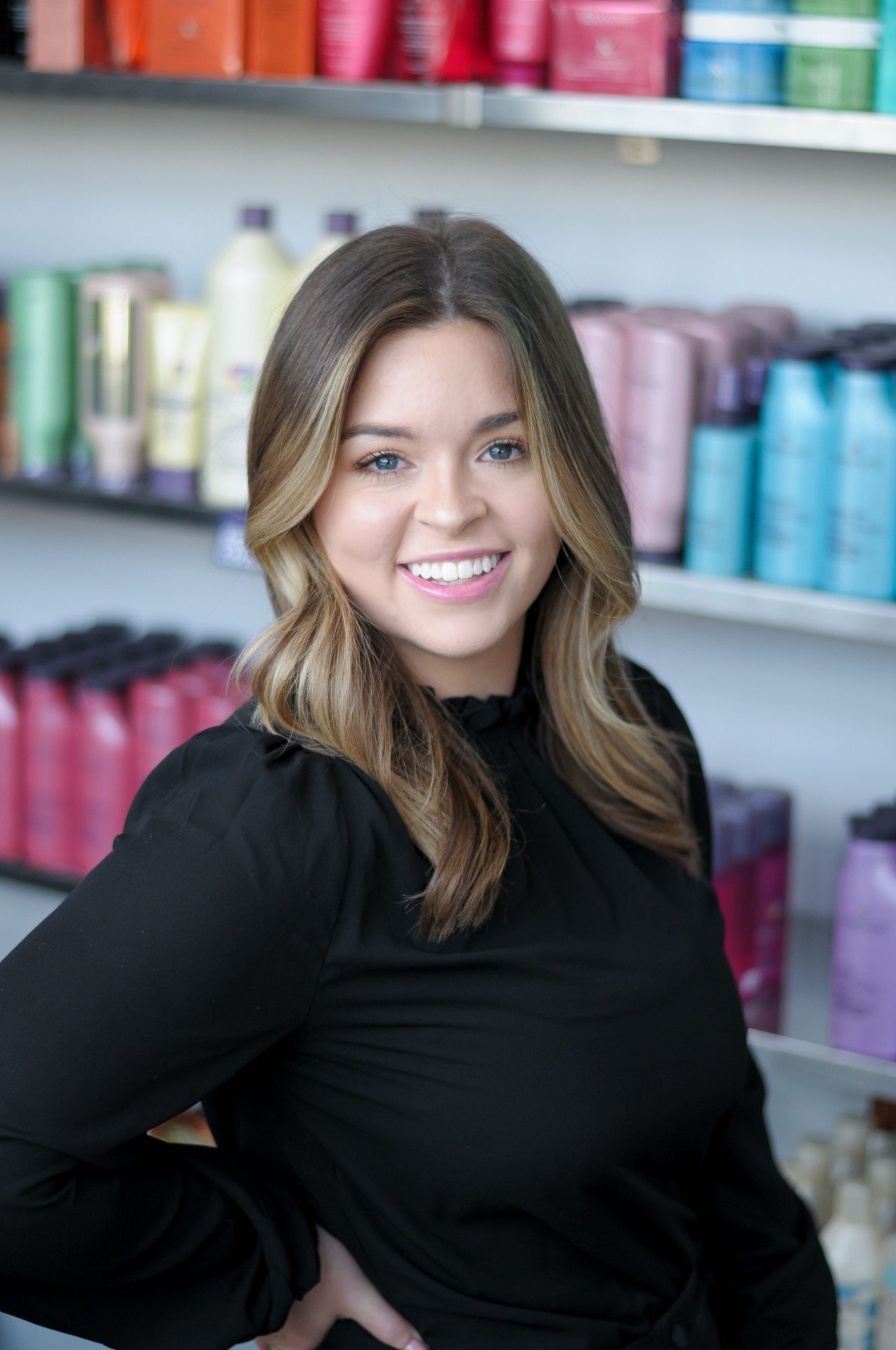 headshot of Taylor Carrazco - Stylist