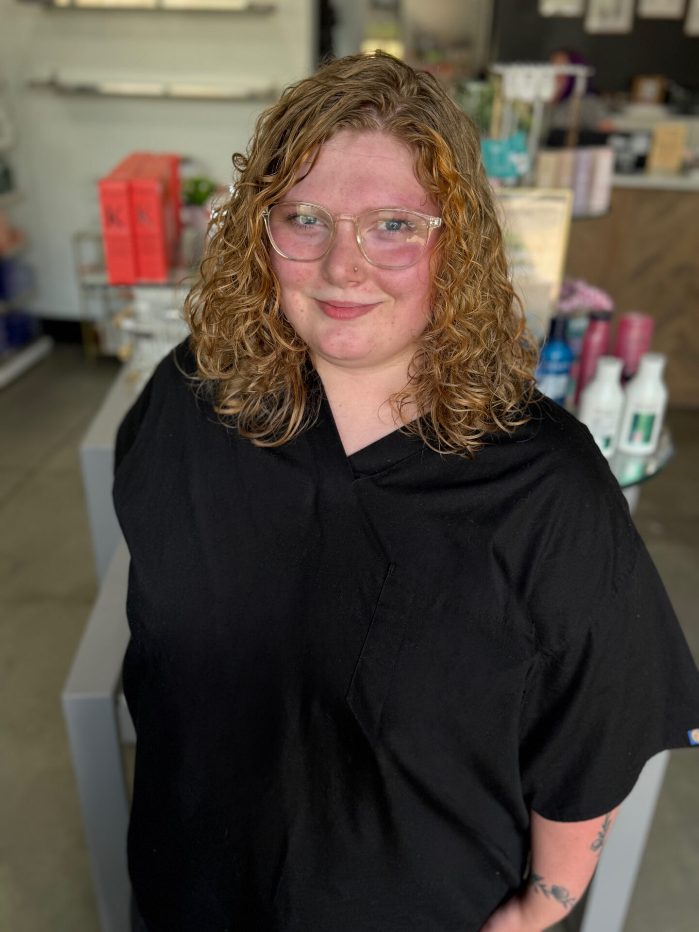 headshot of Ashley May - Salon Assistant