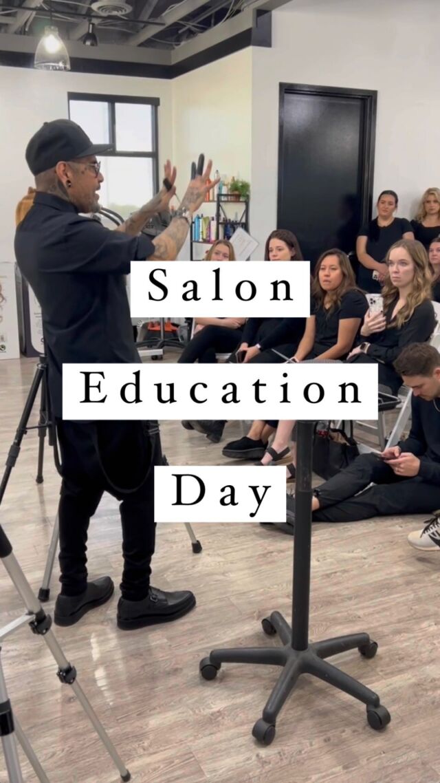 Just had the best Education Day everrrrr with @georgegarciaredken 😎 Today was all things

• Learning🧑‍🏫 • Motivating💪 • Inspiring✨ • Growing🌱 • Challenging🤝 • Celebrating🎉 • 

We cannot wait to take what we learned and bring it back to our guests and give them the best salon experience possible! Big B. Monroe thank you to George, @caitgiles.stylist & @lorifudens_redkenartist for all the knowledge & inspiration. 🖤🖤🖤🪩

#BMonroeEducation #BMonroeSalon #RedkenArtists #RedkenEducation #saloneducation #stylisteducation