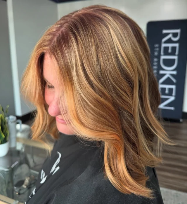 Spicing things up with a little color 🔥🌶️

@jordanstatzerbeauty // #bmonroebyjordan

B. Monroe Salon • Middle Georgia Salon • Headspa

#bmonroesalon #middlegeorgiasalon #headspa