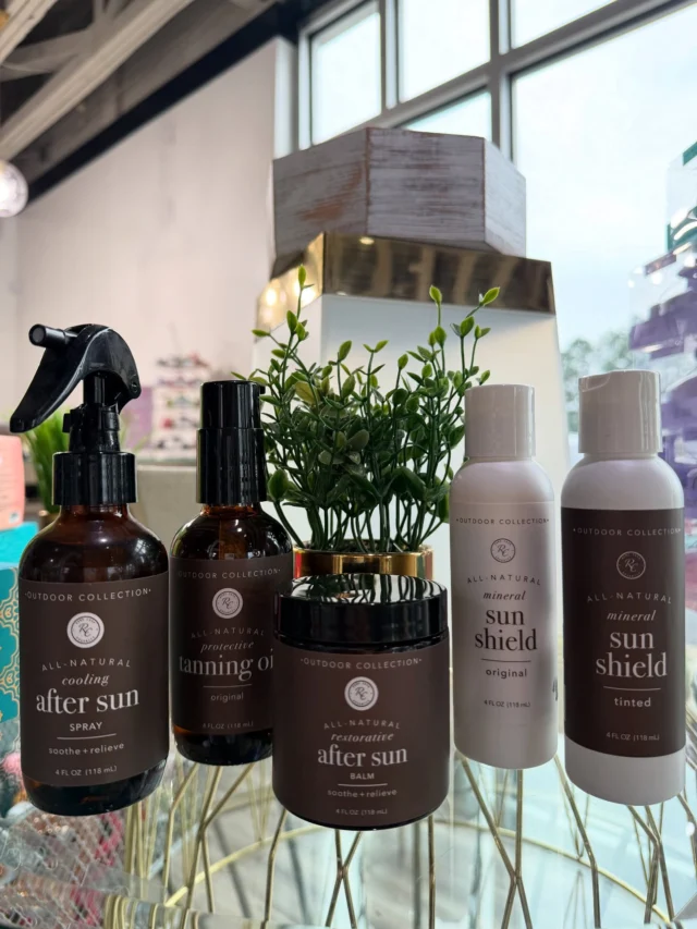 Sun-kissed essentials, naturally. ☀️

From tanning oil to mineral sun shields and after-sun care, our all-natural Outdoor Collection keeps your summer glow safe and nourished—before, during, and after time in the sun.

B. Monroe Salon • Middle Georgia Salon • Headspa• Rowe Casa Organics 

#bmonroesalon #middlegeorgiasalon #headspa #rowecasaorganics