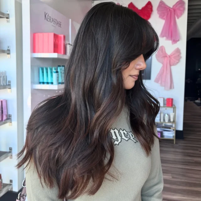 A rich + warm look is just what the doctor ordered this winter 🫶
@colorbyolivia // #BMonroeByOlivia 

#BMonroeSalon #WarnerRobins #Macon 

Hair Salon • Middle Georgia • Macon Hair • Warner Robins Salon
